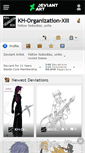 Mobile Screenshot of kh-organization-xiii.deviantart.com