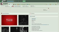 Desktop Screenshot of alexiahart.deviantart.com