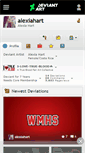 Mobile Screenshot of alexiahart.deviantart.com