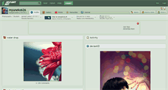 Desktop Screenshot of myuneko626.deviantart.com