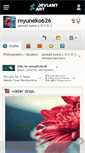 Mobile Screenshot of myuneko626.deviantart.com