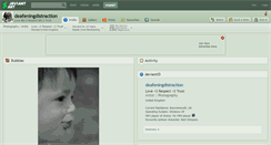 Desktop Screenshot of deafeningdistraction.deviantart.com
