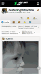 Mobile Screenshot of deafeningdistraction.deviantart.com