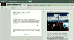 Desktop Screenshot of hungergames-roleplay.deviantart.com