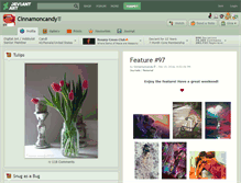 Tablet Screenshot of cinnamoncandy.deviantart.com