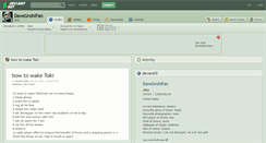 Desktop Screenshot of davegrohlfan.deviantart.com