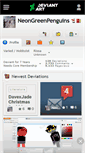 Mobile Screenshot of neongreenpenguins.deviantart.com