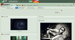 Desktop Screenshot of hellmarry.deviantart.com