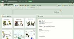 Desktop Screenshot of maryfaithpeace.deviantart.com