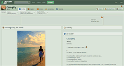 Desktop Screenshot of coco-girly.deviantart.com