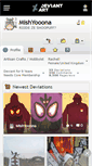 Mobile Screenshot of mishyooona.deviantart.com