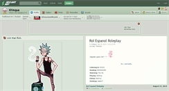 Desktop Screenshot of khaqua.deviantart.com