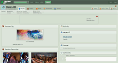 Desktop Screenshot of blade6420.deviantart.com