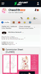 Mobile Screenshot of chaos55t.deviantart.com