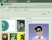Tablet Screenshot of fayproduction.deviantart.com