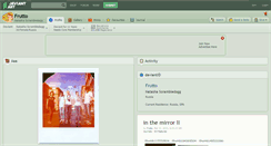 Desktop Screenshot of frutto.deviantart.com