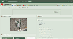 Desktop Screenshot of matt-jeevas.deviantart.com
