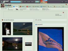 Tablet Screenshot of hfootball.deviantart.com