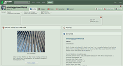 Desktop Screenshot of emohappytreefriends.deviantart.com
