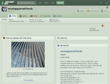 Tablet Screenshot of emohappytreefriends.deviantart.com