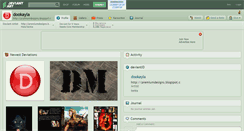 Desktop Screenshot of dookayla.deviantart.com