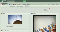 Desktop Screenshot of maxlover.deviantart.com