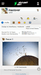Mobile Screenshot of maxlover.deviantart.com