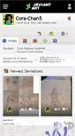 Mobile Screenshot of cora-chan5.deviantart.com