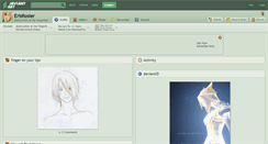 Desktop Screenshot of erisrosier.deviantart.com