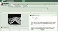 Desktop Screenshot of childwoman.deviantart.com