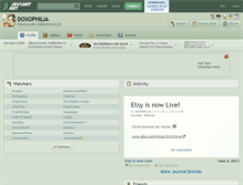 Tablet Screenshot of doxophilia.deviantart.com
