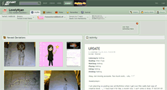 Desktop Screenshot of lovelynyan.deviantart.com