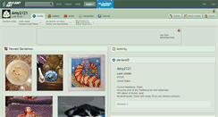 Desktop Screenshot of amy2121.deviantart.com