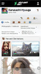 Mobile Screenshot of kanasashi-hyuuga.deviantart.com