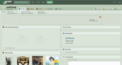 Desktop Screenshot of justinjung.deviantart.com