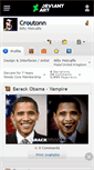 Mobile Screenshot of croutonn.deviantart.com
