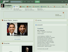 Tablet Screenshot of croutonn.deviantart.com