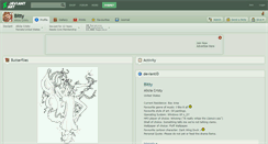 Desktop Screenshot of bitty.deviantart.com