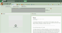 Desktop Screenshot of mockingbird-girl.deviantart.com
