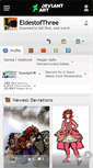 Mobile Screenshot of eldestofthree.deviantart.com