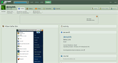 Desktop Screenshot of dennyinfo.deviantart.com
