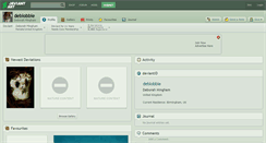 Desktop Screenshot of deblobbie.deviantart.com