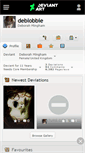 Mobile Screenshot of deblobbie.deviantart.com
