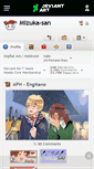 Mobile Screenshot of mizuka-san.deviantart.com