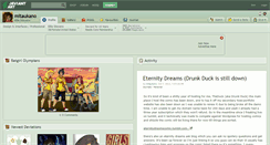Desktop Screenshot of mitaukano.deviantart.com