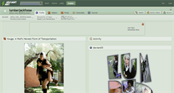 Desktop Screenshot of lumberjackfoose.deviantart.com