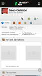 Mobile Screenshot of ikauo-guilmon.deviantart.com