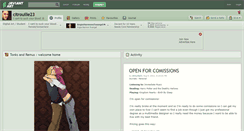 Desktop Screenshot of citrouille23.deviantart.com