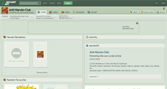Desktop Screenshot of anti-naruto-club.deviantart.com