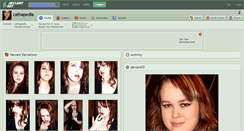 Desktop Screenshot of cathapedia.deviantart.com